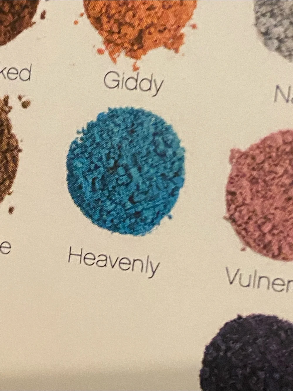 Younique Blue Pigment Loose Eyeshadow Heavenly